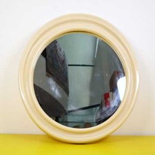specchio ovale vintage con