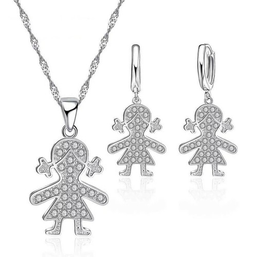 Collana orecchini bebe amore - orecchini, bebe'