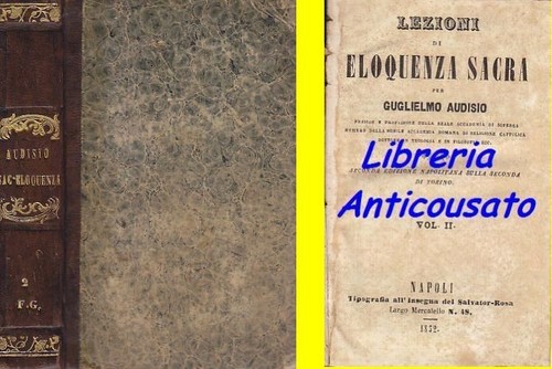 Lezioni eloquenza sacra - lezioni, di