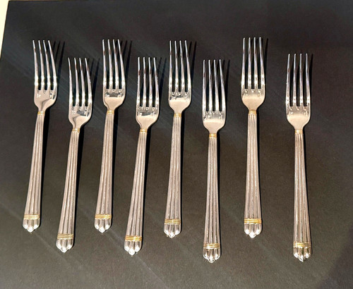 Christofle aria gold forchette - christofle,