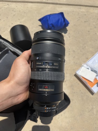 Nikon nikkor 80 400mm - nikon, vr-nikkor