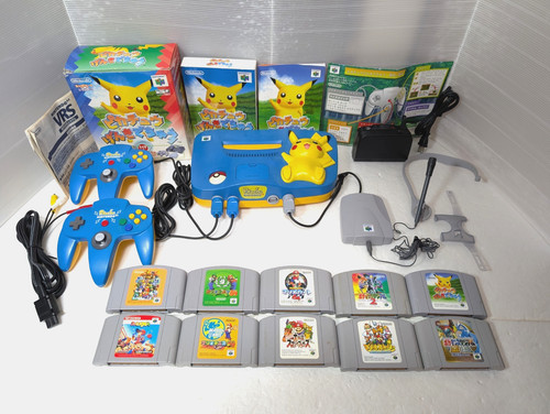 Nintendo pokemon pikachu - nintendo, 64