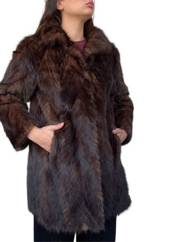 Cappotto visone vintage saga - cappotto,