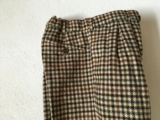 pantaloni bambino tartan quadretti in lana Burberrys
