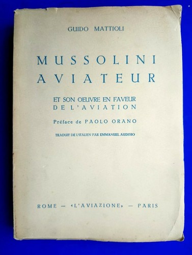 Libro mussolini aviateur - 🔵,
