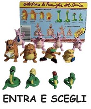 PERSONAGGI COLLEZIONE FINDUS LE FAMIGLIE DEL SORRISO 1995 SOFFICINI 12 TO COLLEC