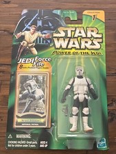 Figurina 2000 STAR WARS POTJ SCOUT TROOPER PATTUGLIA IMPERIALE mai aperta