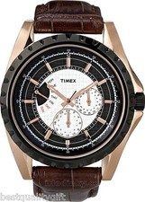 Nuovo Timex Retrogrado pelle