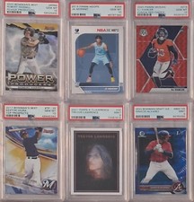 Lotto (6) Carte Psa Slabbed 4