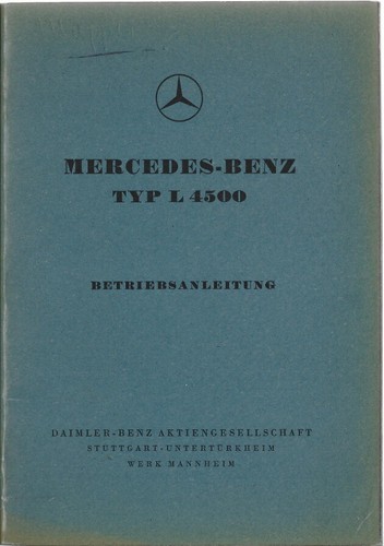 Camion mercedes 4500 manuale - 4500,