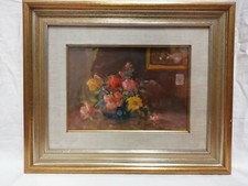 Dipinto natura morta olio su