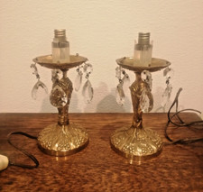 VECCHIA COPPIA PICCOLE LAMPADE