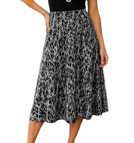 Gonna donna lularoe media nera - gonna,