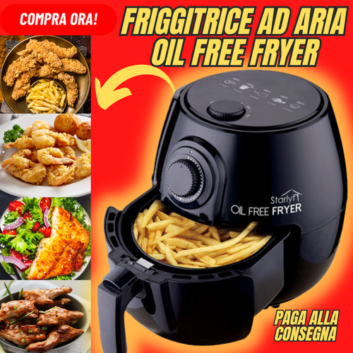 Oil free fryer friggitrice - oil,