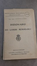 Flechia - Dizionario Dei Luoghi Memorabili anno 1911 Enciclopedia Scolastica