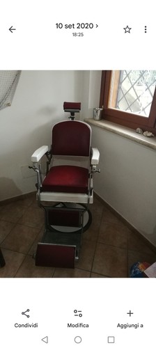 Poltrona barbiere vintage - barbiere,