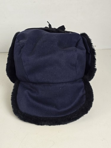 Cappello trapper vintage blu - trapper,