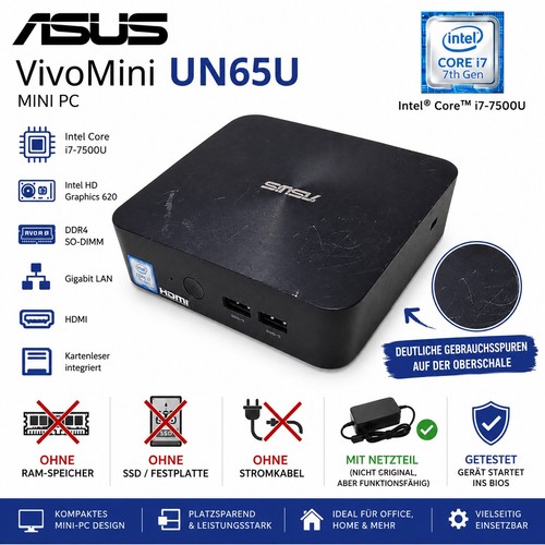 Asus vivomini un65u - asus, |