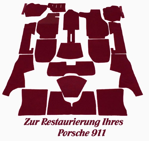 Set tappeti per porsche - per, 911