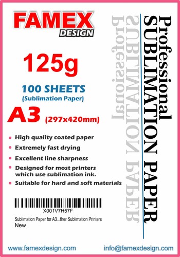 Carta sublimazione 125g - , per
