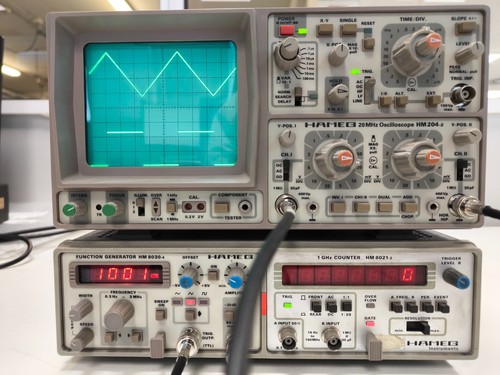 Hameg hm204 oscilloscope - hameg,