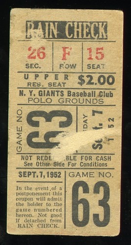1952 giants dodgers polo - giants,