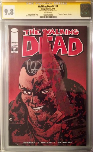 Walking dead 111 cgc - dead, #111