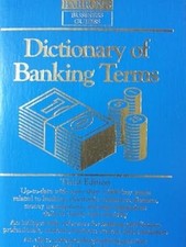 Dictionary of Banking Terms