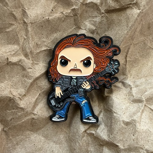 Spilla smaltata cliff burton - smaltata,