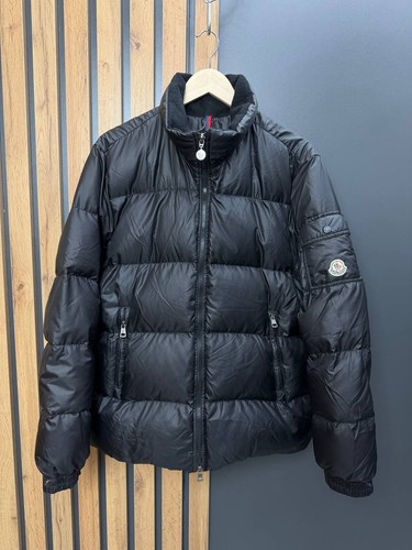 Giubbotto piumino moncler nero - piumino,