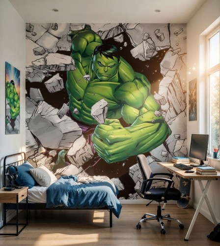 Carta parati hulk - da,