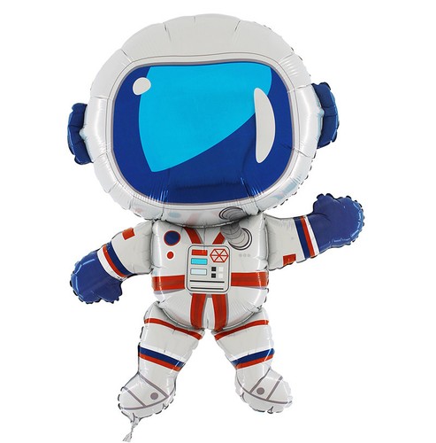 Palloni argentati astronauta - argentati,