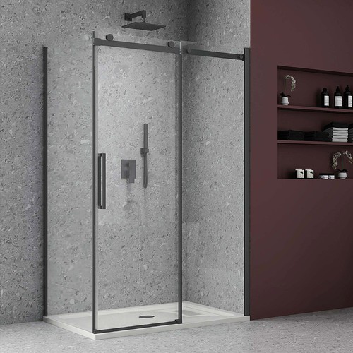 Box doccia angolare - doccia,