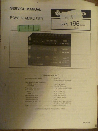 Sanyo 166 - sanyo, ja-166