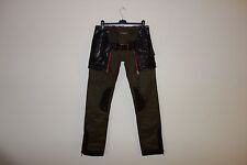 Dsquared² BIKER Zipper Leather Pants Trousers Jeans 48 IT 34 US FW/05-06 71P155