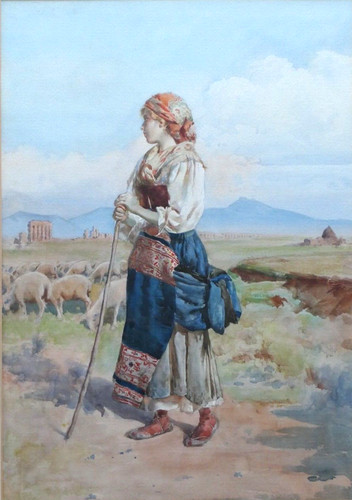 Acquerello enrico nardi - acquerello,