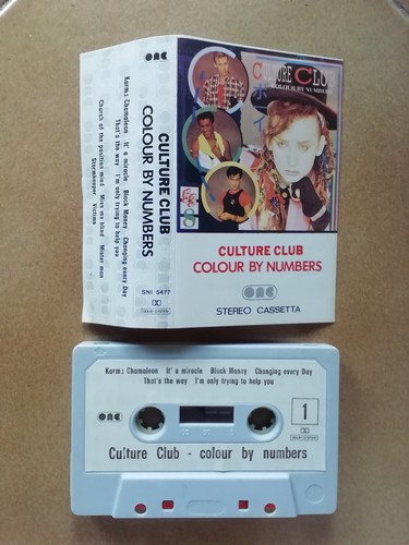 Culture club colour numbers - colour, by