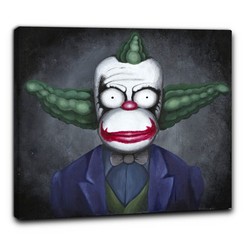 Nerdart quadro why krusty - quadro, so