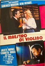 Manifesto originale 100x70 - IL MAESTRO DI VIOLINO - Domenico Modugno - ITA 1976