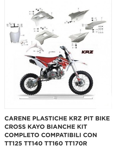 Kit plastiche carene complete - kit,