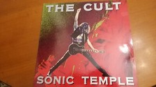 THE CULT LP SONIC TEMPLE 1989 MADE IN ITALY FIRST PRESSING