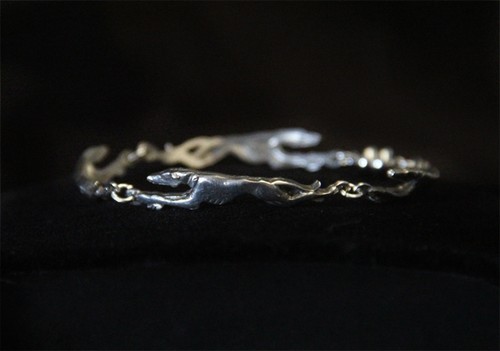 Bracciale greyhound running - bracciale,
