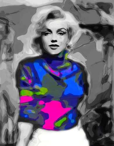Marilyn monroe neon - neon, art