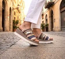 CIABATTE DA DONNA MULTICOLOR