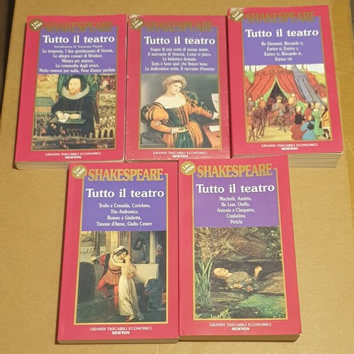 Shakespeare tutto teatro 5 - shakespeare,