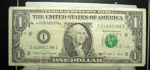 Banconota usa dollaro - banconota, serie