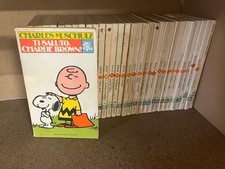 SCHULZ Lotto 32 Libri Fumetti Umoristici Peanuts Bur Rizzoli 1975 Prima Ediz.