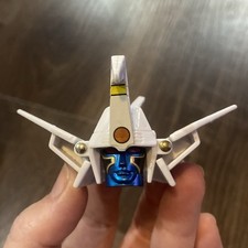 Testa casco gru vintage 1995 Mighty Morphin Power Rangers Deluxe Shogun Megazord