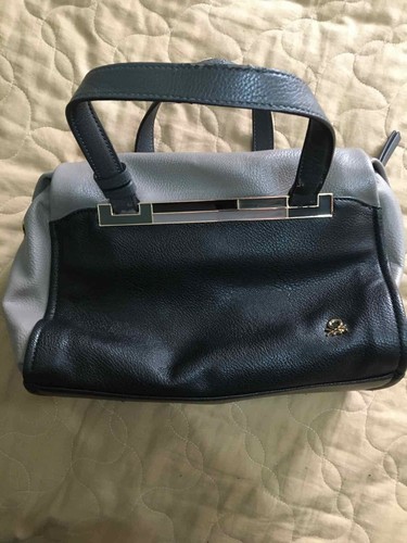 Borsa benetton nera grigia - nera, e