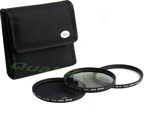 Kit filtro nd cpl uv - 72, mm